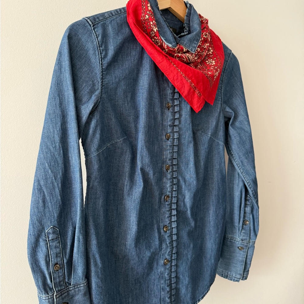 Banana Republic Small Jean Shirt